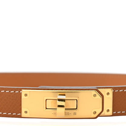 Hermes Epsom Kelly Belt Gold 4 of 5