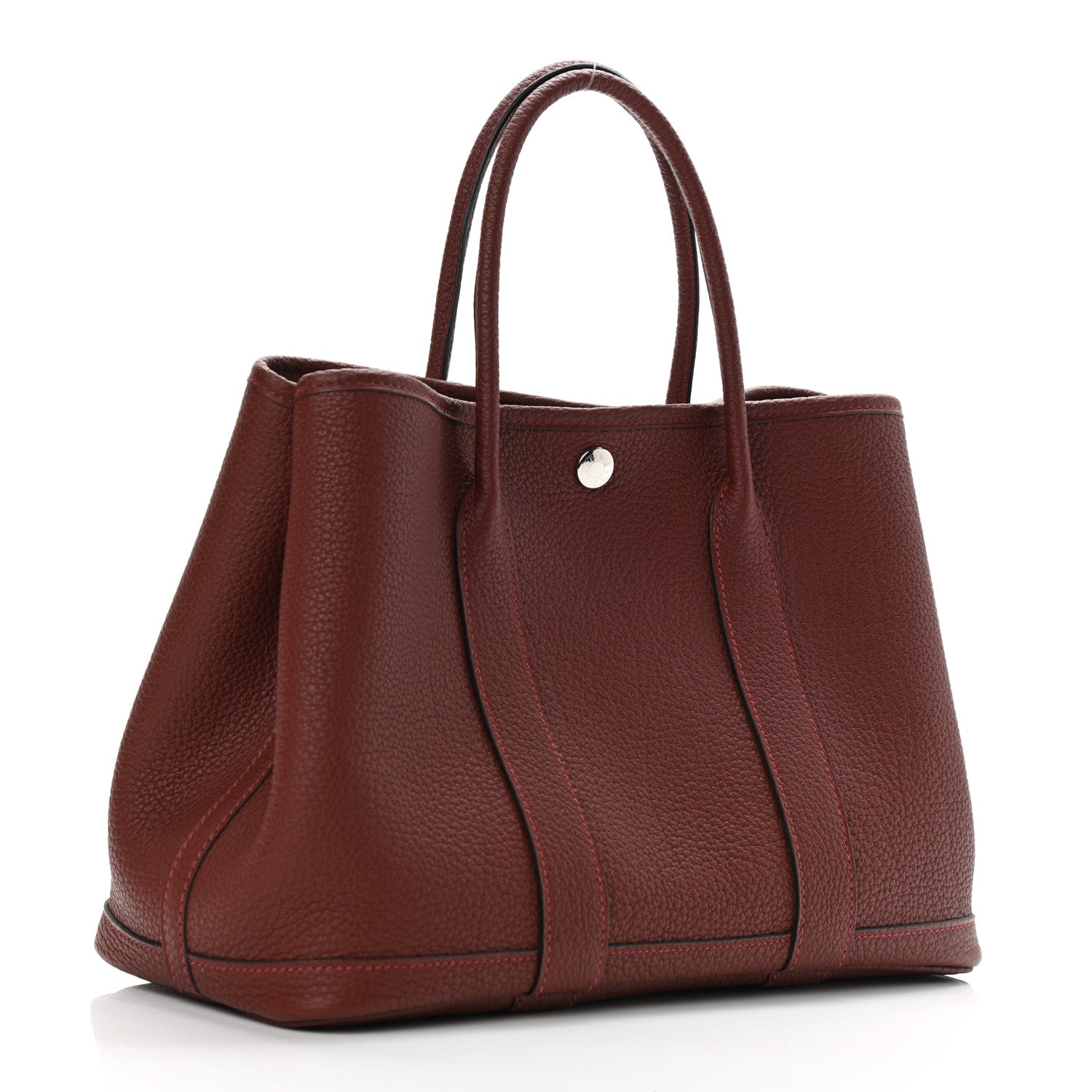 Hermes Vache Country Garden Party 30 TPM Rouge H 3 of 9