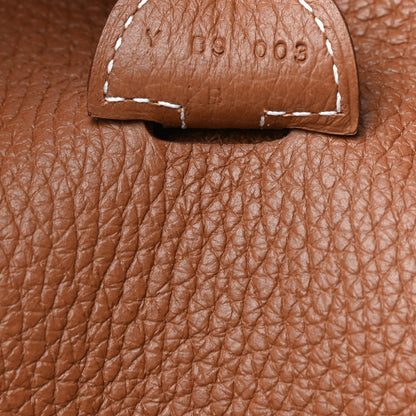 Hermes Taurillon Clemence Evelyne III PM Gold 7 of 10