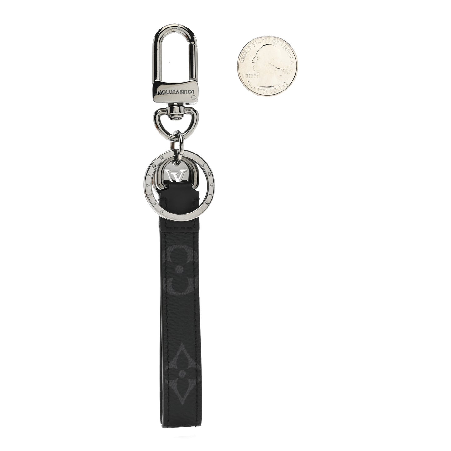 Monogram Eclipse Dragonne Bag Charm Key Holder