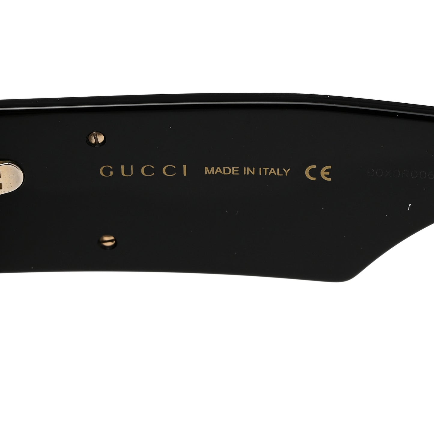 Acetate Square Frame Sunglasses GG0956S Black
