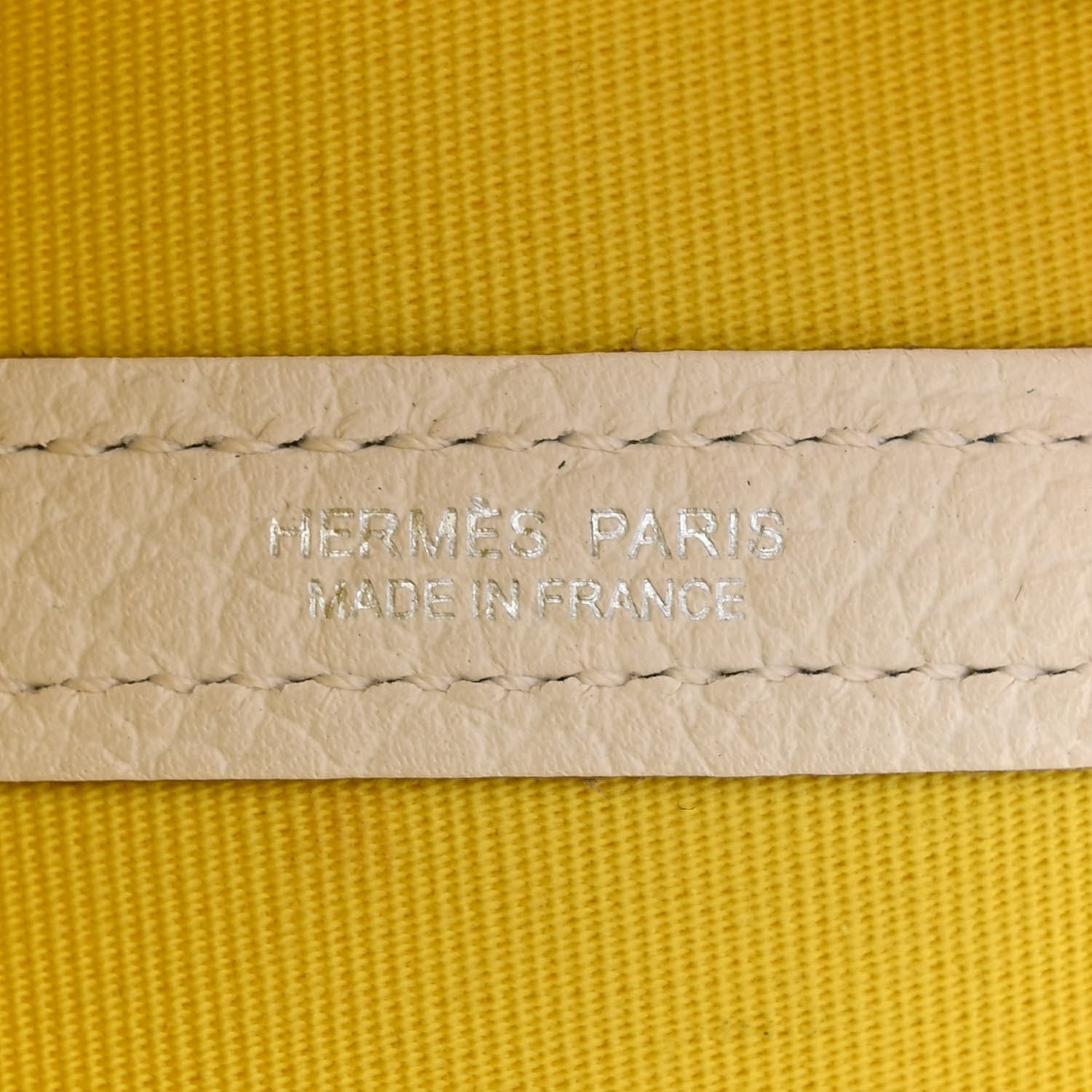 Hermes Toile Officier Vache Country Garden Party 30 TPM Lime White 6 of 11