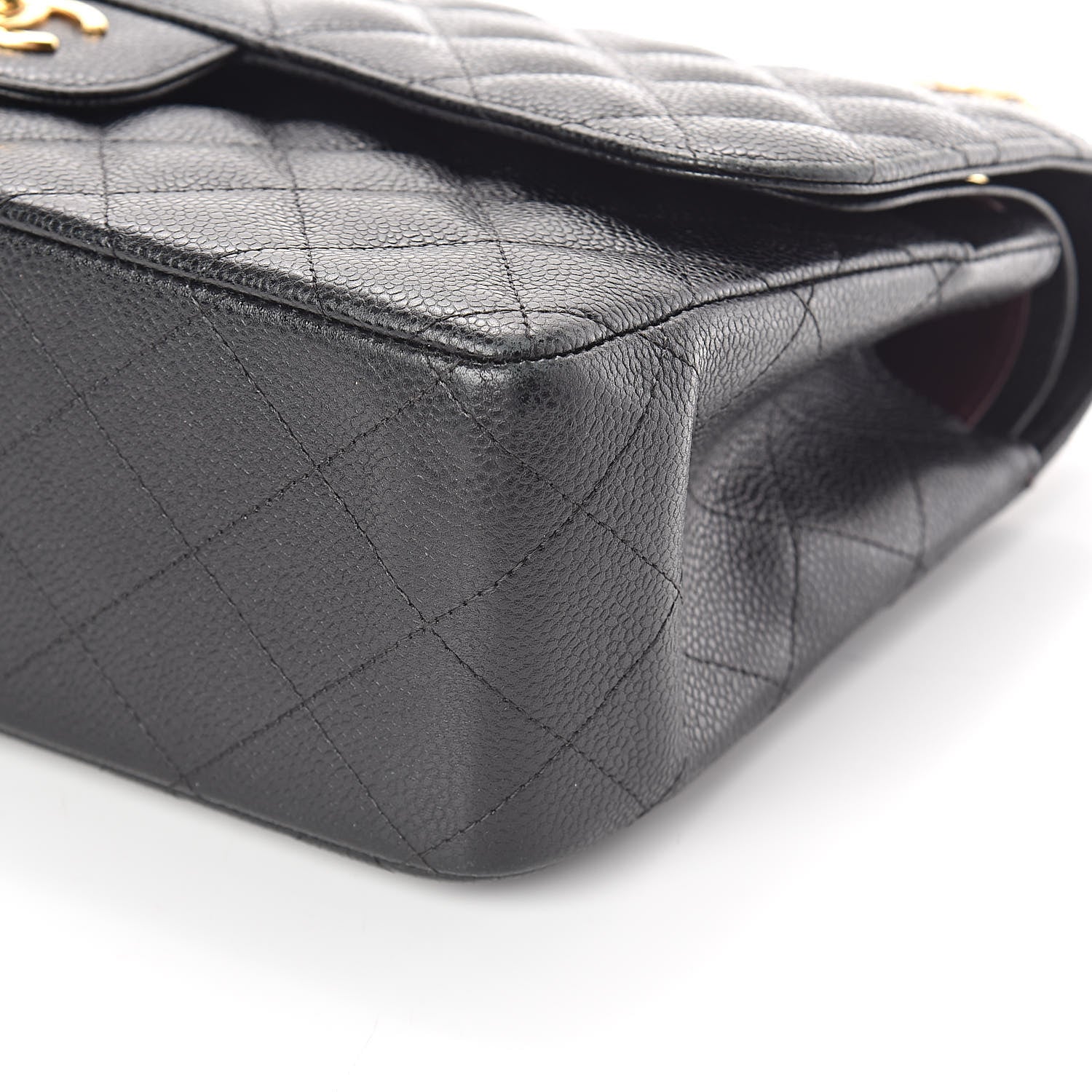 Chanel Caviar Quilted Jumbo Double Flap Black 10 of 10
