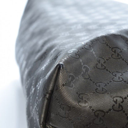 Gucci Imprime Monogram Medium Zippered Shopping Tote Pewter 12 of 12