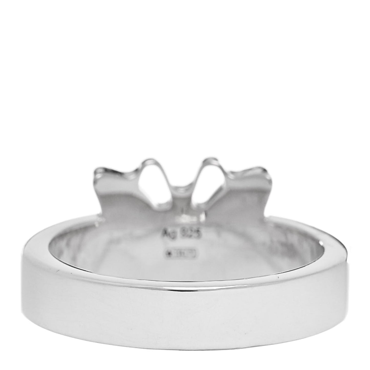 Sterling Silver Butterfly Band Ring 51 5.75