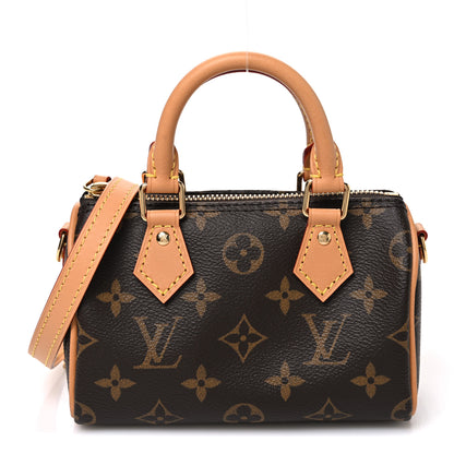 Louis Vuitton Monogram Nano Speedy Bandouliere 1 of 9