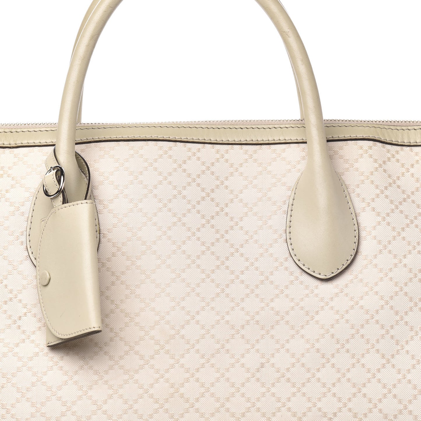 Diamante Large Tote Off White