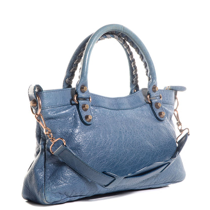 Balenciaga Agneau Giant 12 Rose Gold Hardware First Atlantique 3 of 14