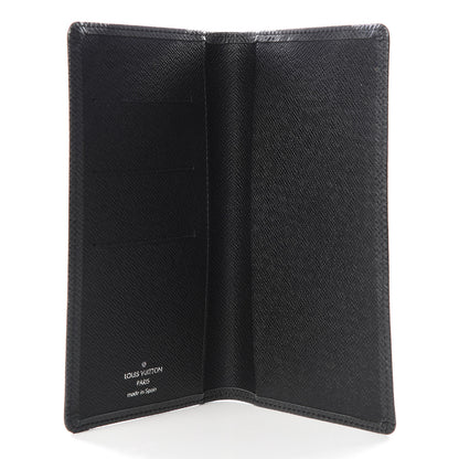 Louis Vuitton Taiga Pocket Agenda Cover Black 4 of 10