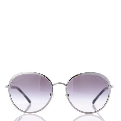 Chanel Round Spring Sunglasses 4206 Silver 4 of 10