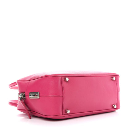 Prada Saffiano Bauletto Peonia 4 of 8