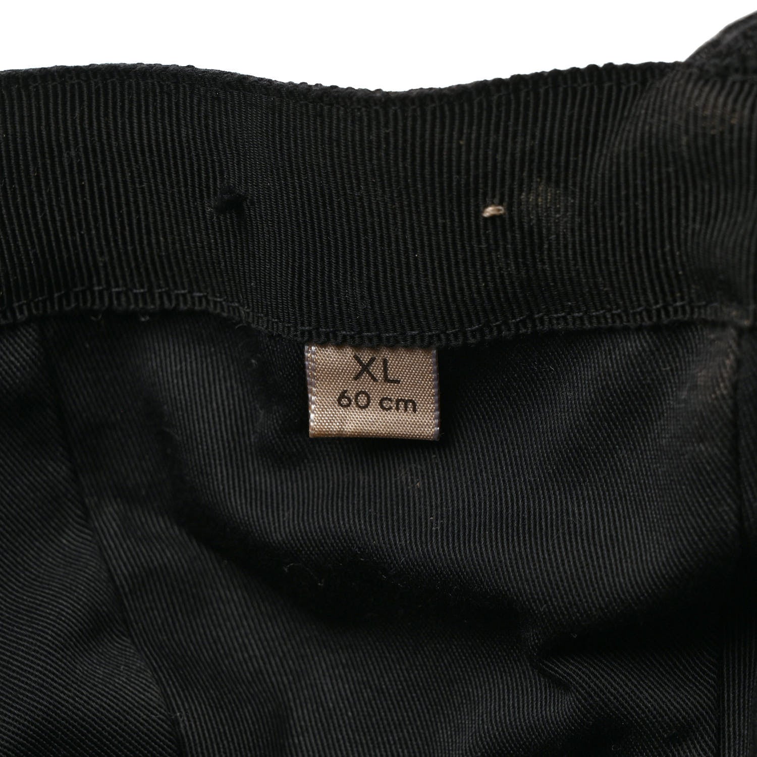 Gucci Monogram Web Baseball Hat XL Black 9 of 11