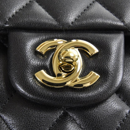 Chanel Lambskin Medium Double Flap Black 1 of 2