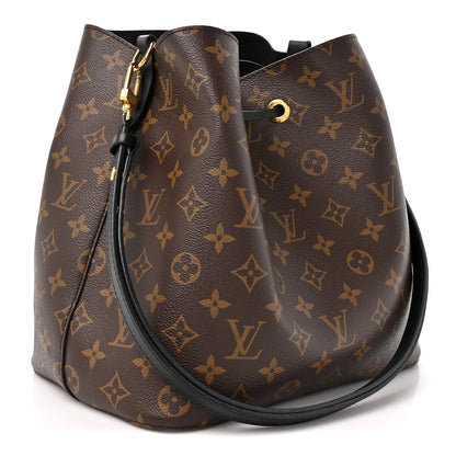 Louis Vuitton Monogram Neonoe MM Black 2 of 11