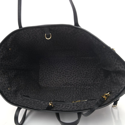 Louis Vuitton Monogram Giant Wild At Heart Neverfull MM Black 4 of 5