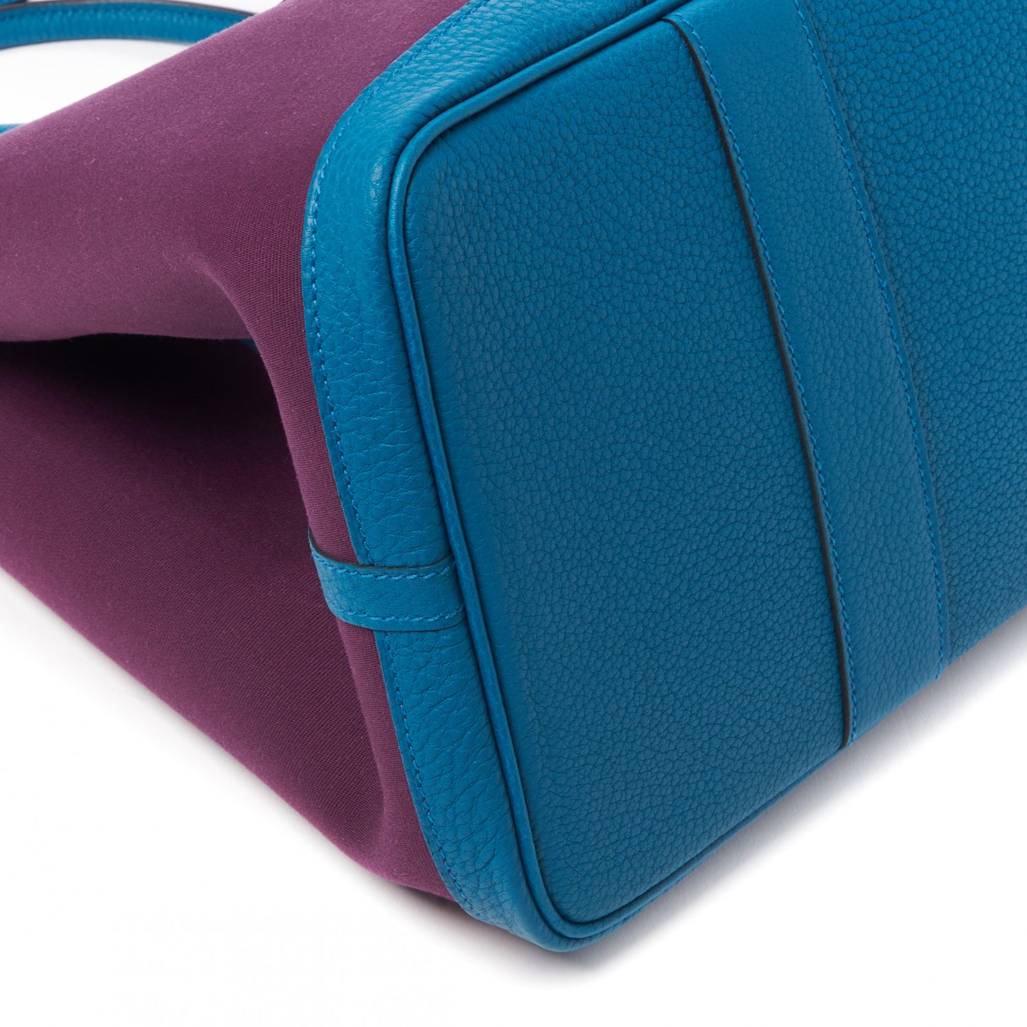 Toile Negonda Garden Party Tote 36 MM Cassis Cobalt