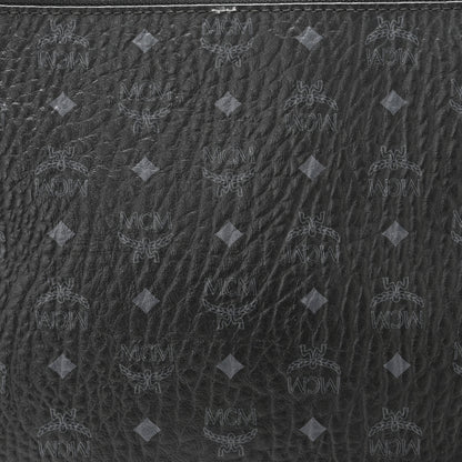 MCM Visetos Crossbody Pouch Black 8 of 10
