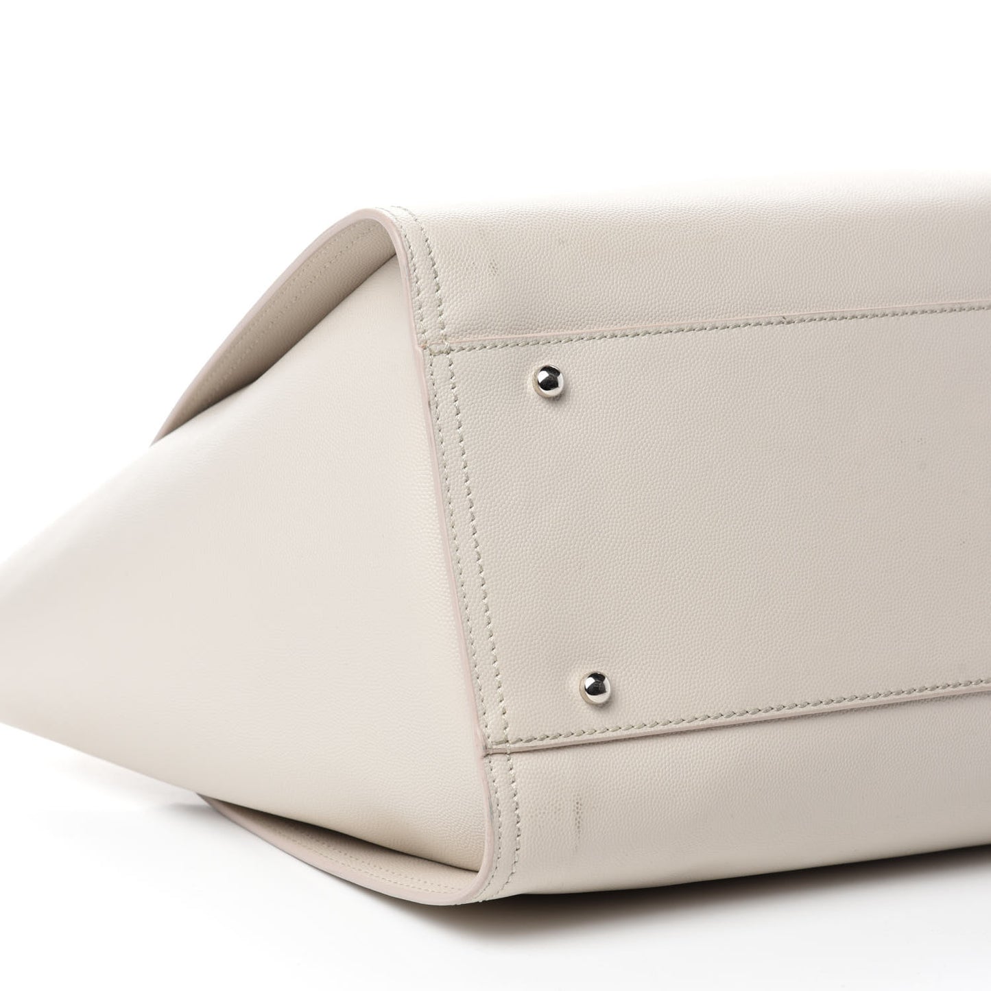 Caviar Medium Studded Deauville Tote Beige