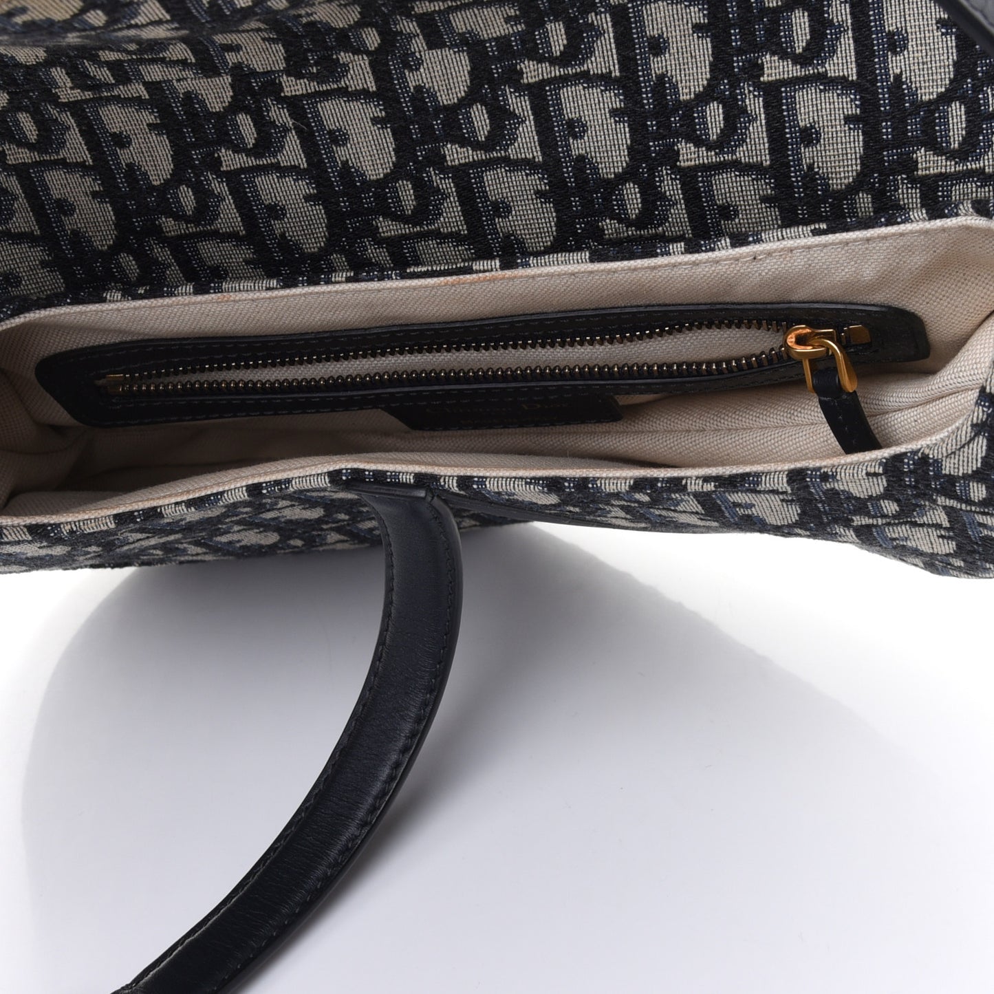 Oblique Mini Saddle Bag Blue