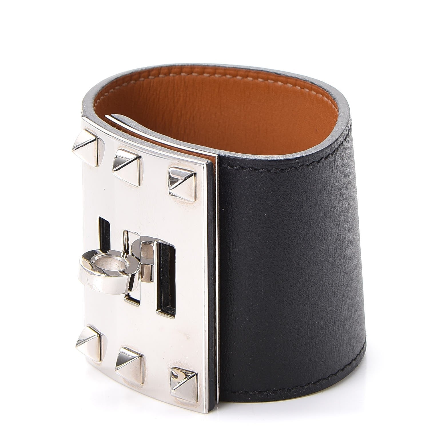 Hermes Chamonix Extreme Kelly Bracelet S Black 1 of 6