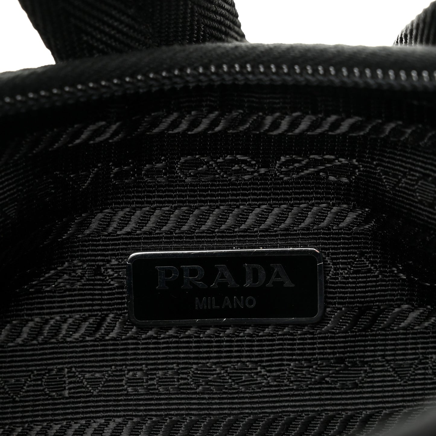 Tessuto Nylon Mini Re-Edition 2000 Bag Black