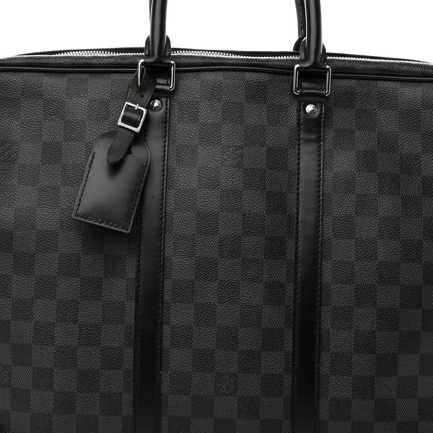 Damier Graphite Porte-Documents Voyage