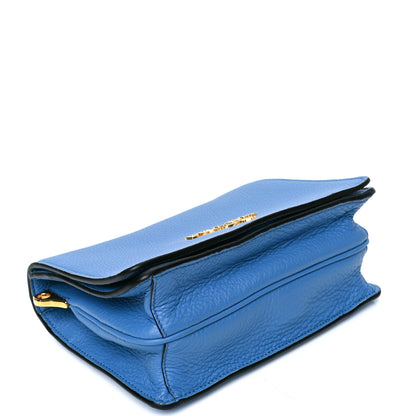 Prada Vitello Daino Flap Crossbody Mare 8 of 13