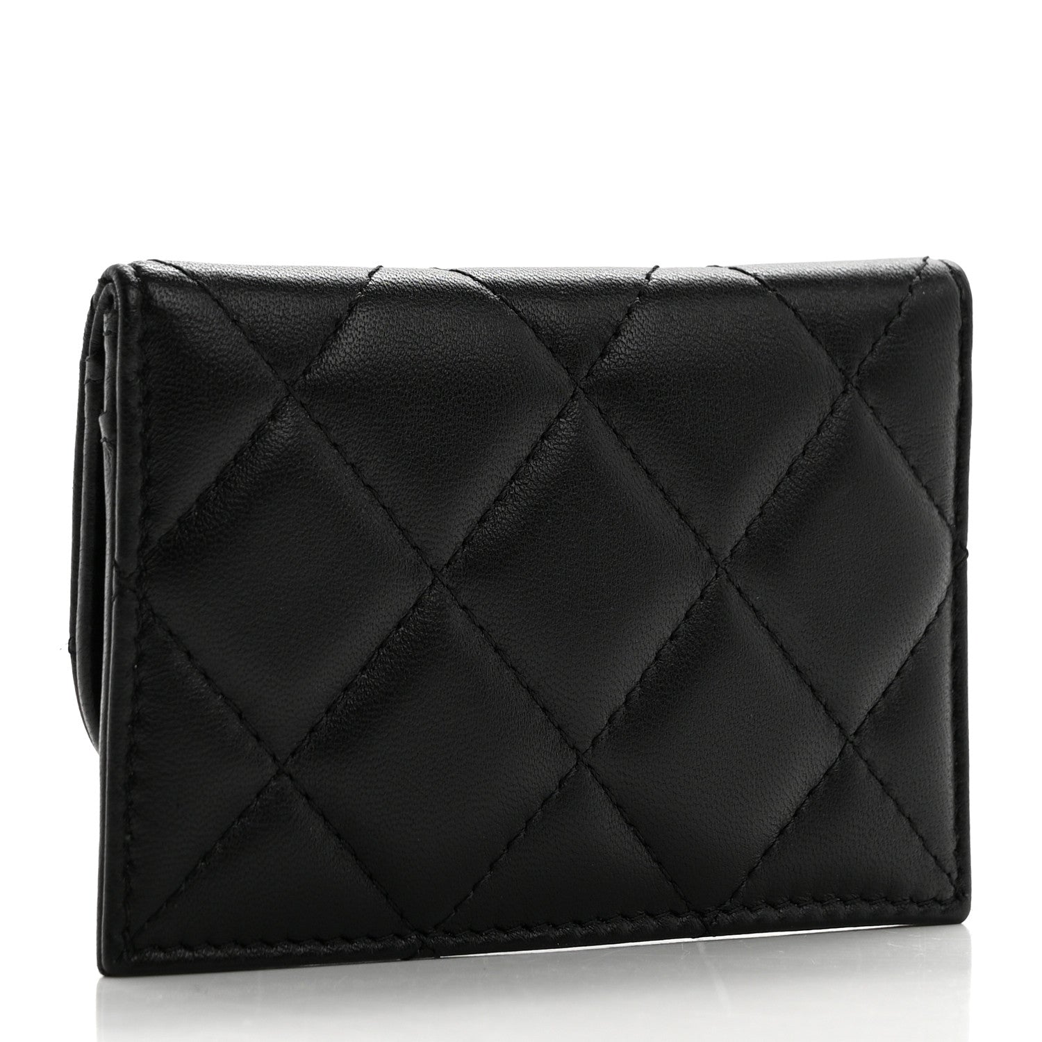 Chanel Lambskin Quilted Flap Waist Bag Insert Black 3 of 7