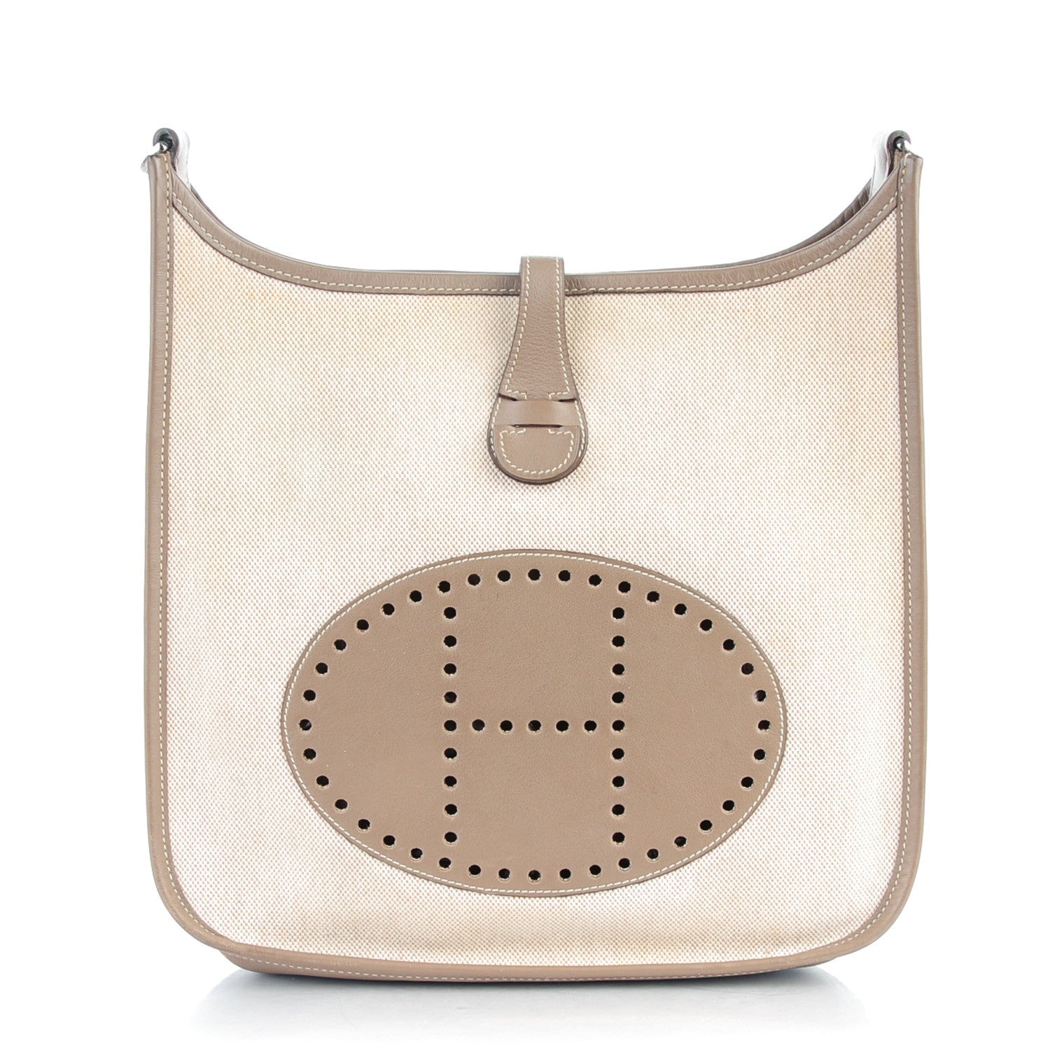 Hermes Toile Swift Evelyne II PM Etoupe 1 of 7