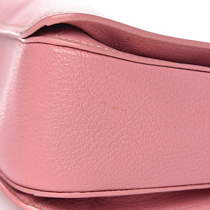 Miu Miu Goatskin Madras Shopping Tote Rosa 15 of 22