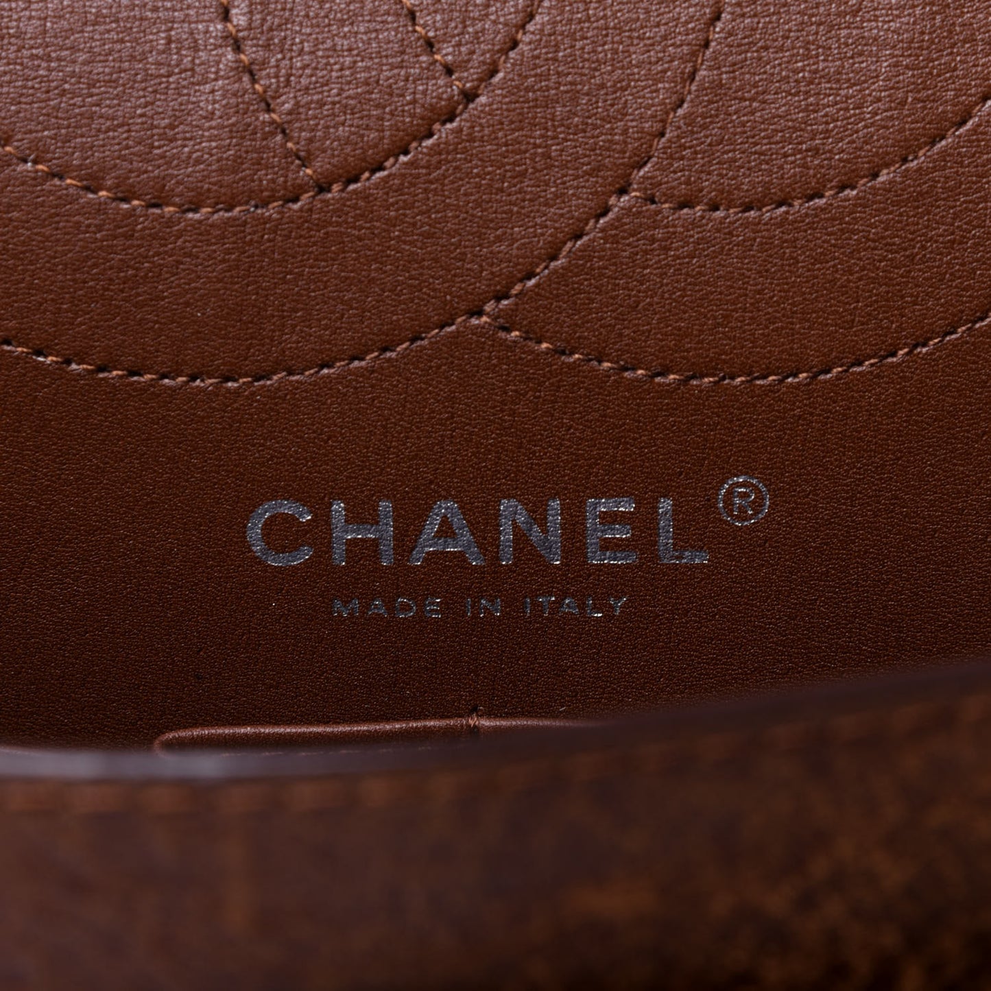 Aged Calfskin Quilted 2.55 Reissue 226 Flap Light Brown