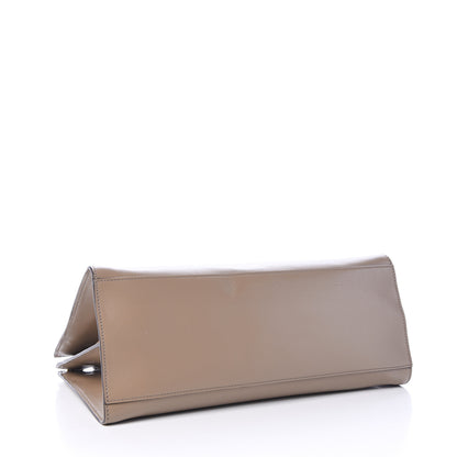 Gucci Nappa Bamboo Web Medium Nymphaea Top Handle Bag Brown 3 of 12