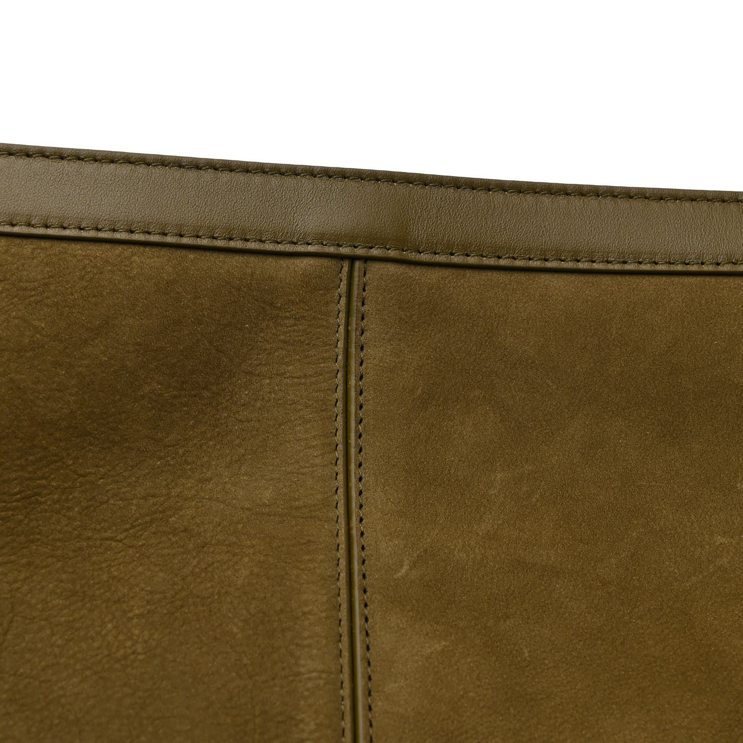 Bottega Veneta Suede Nappa Intrecciato Large Flip Flap Tote Mud 8 of 11