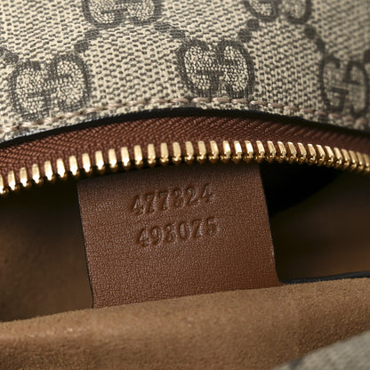 Gucci GG Supreme Monogram Large Linea A Hobo Light Brown 7 of 10