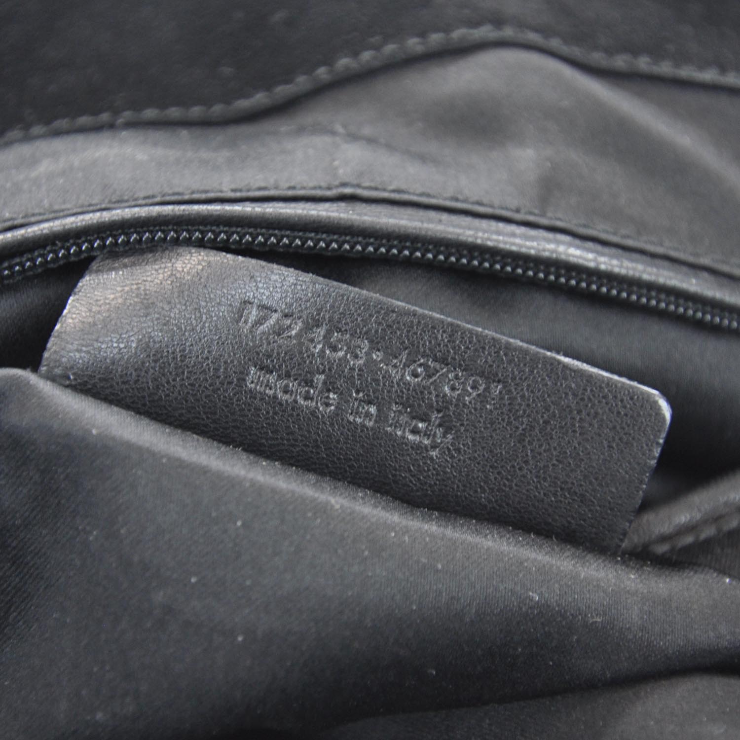 Saint Laurent Patent Large Downtown Tote Black 9 of 9