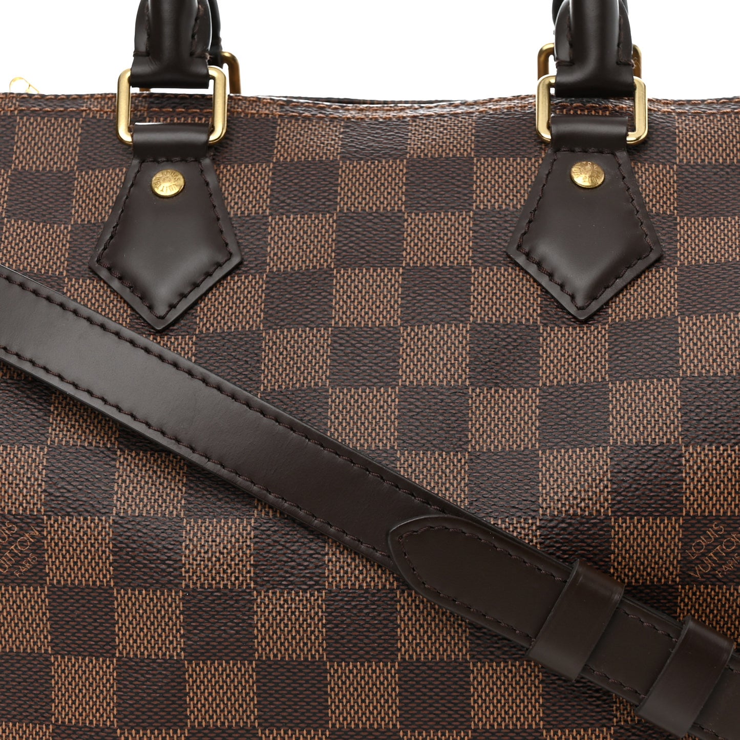 Damier Ebene Speedy Bandouliere 25