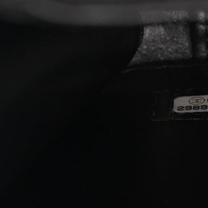 Chanel Goatskin Quilted Medium CC Filigree Vanity Case Black 8 of 12