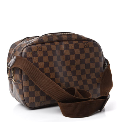 Louis Vuitton Damier Ebene Reporter PM 3 of 13