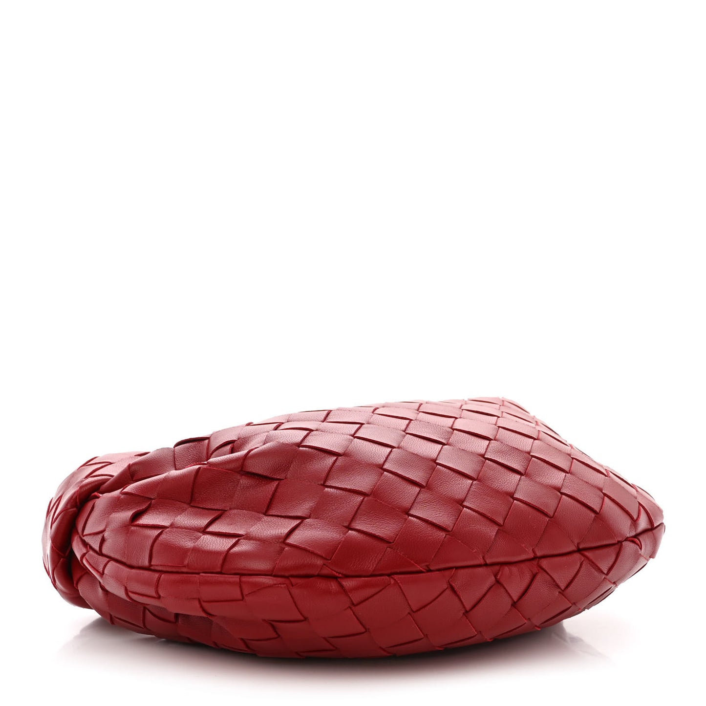Nappa Intrecciato Mini Jodie Dark Red