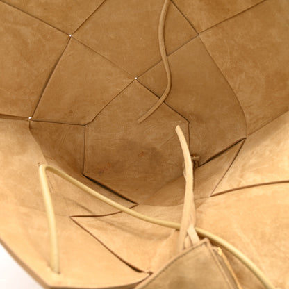 Bottega Veneta Suede Maxi Intrecciato Tote Cane Sugar Tapioca 6 of 9