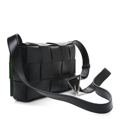 Bottega Veneta Nappa Maxi Intreccio Cassette Bag Black Avocado 3 of 11