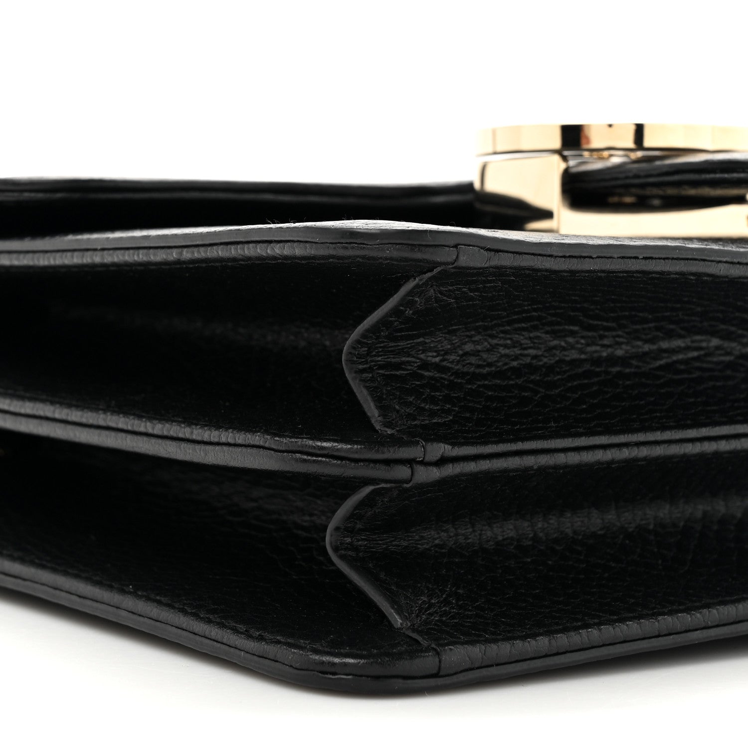 Gucci Dollar Calfskin Small Interlocking G Shoulder Bag Black 11 of 11