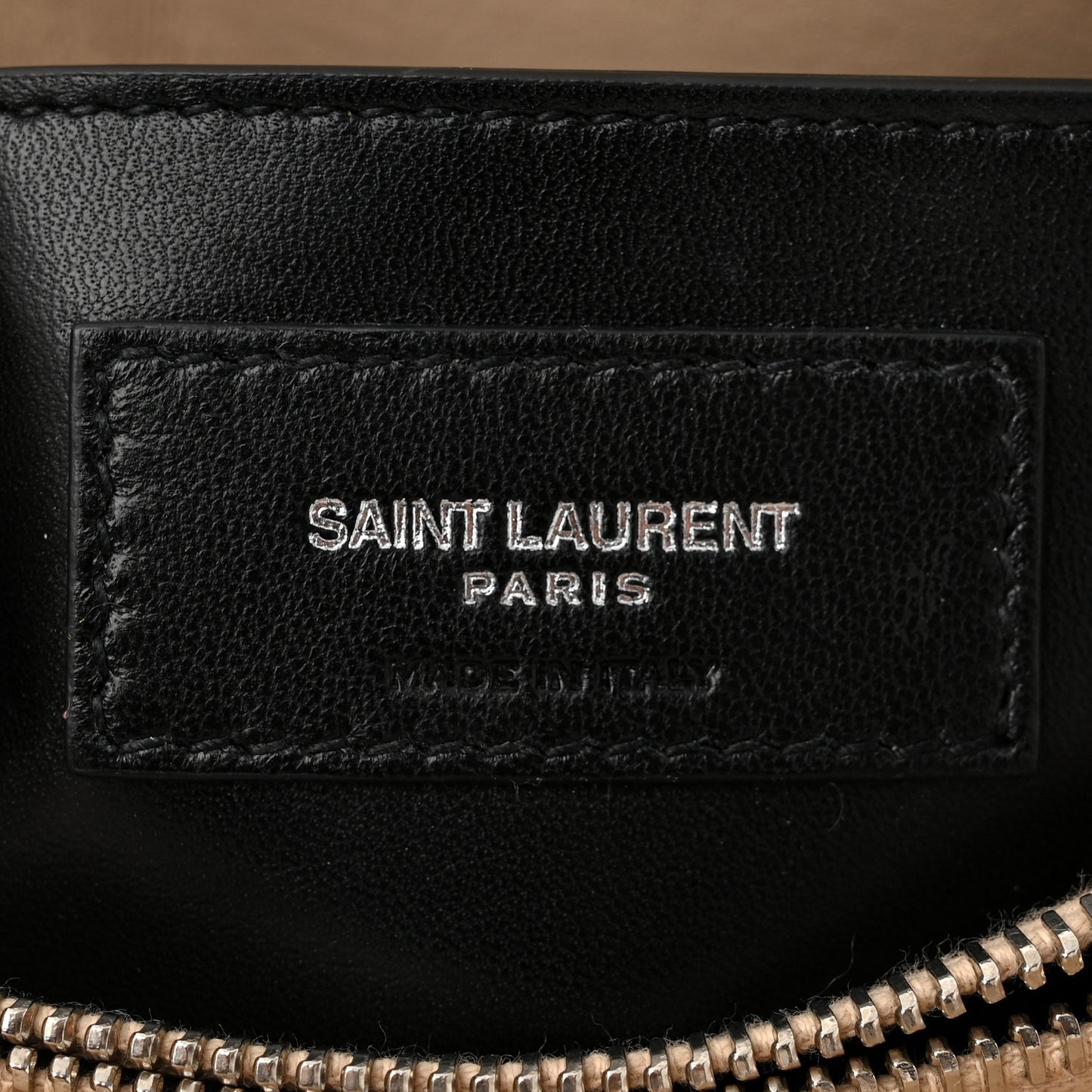 Calfskin Y Quilted Monogram Small Loulou Chain Satchel Dark Beige