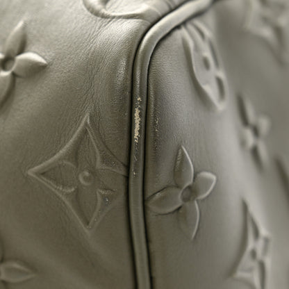 Louis Vuitton Monogram Seal Keepall Bandouliere 50 Khaki 9 of 10