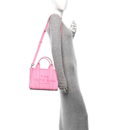 Marc Jacobs Grained Calfskin Small The Tote Bag Candy Pink 2 of 9