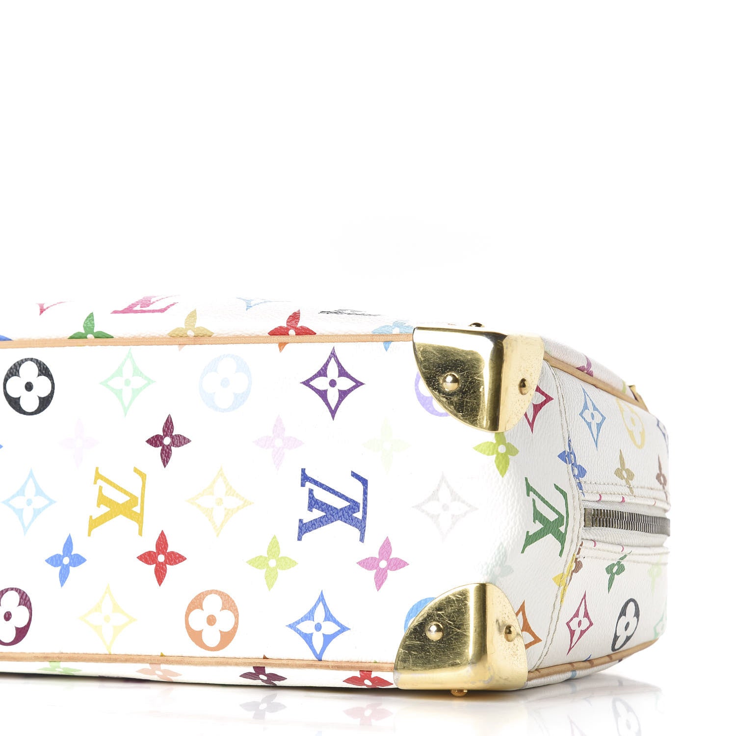 Louis Vuitton Monogram Multicolor Trouville White 6 of 10