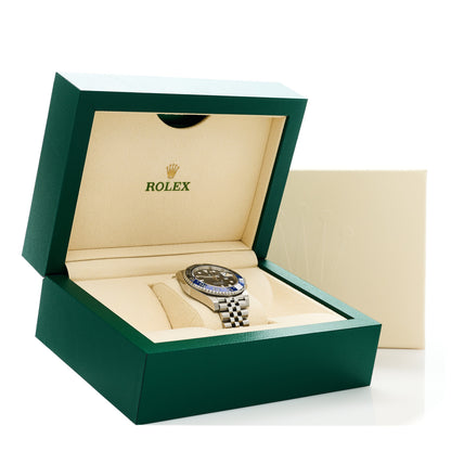 Rolex Stainless Steel 40mm Oyster Perpetual Date GMT Master Ⅱ Batgirl Watch 126710BLNR 5 of 5