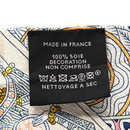 Hermes Silk Dame de Coeur Twilly Black Rouge Or 3 of 4