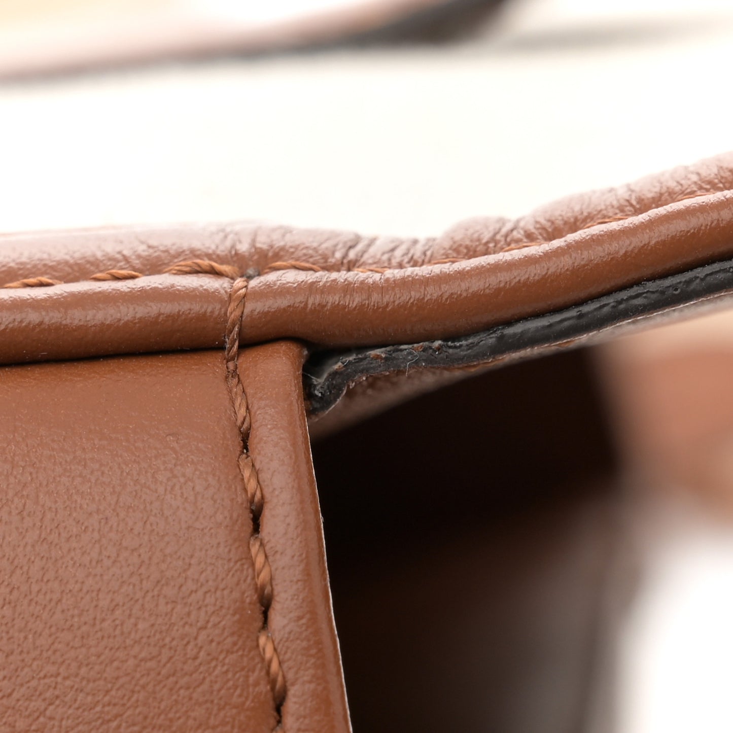 Canvas Smooth Calfskin LV Pont 9 Soft MM Caramel Brown