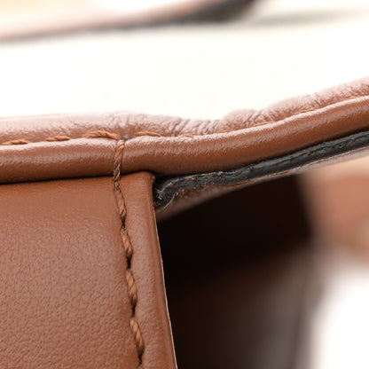 Louis Vuitton Canvas Smooth Calfskin LV Pont 9 Soft MM Caramel Brown 12 of 12